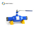 gas, oil, heating supply pipeline use low pressure trunion mounted api 6d ball valve